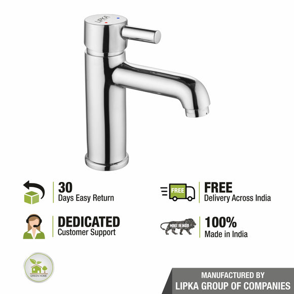 Kyron Single Lever Basin Mixer Brass Faucet - LIPKA - Lipka Home