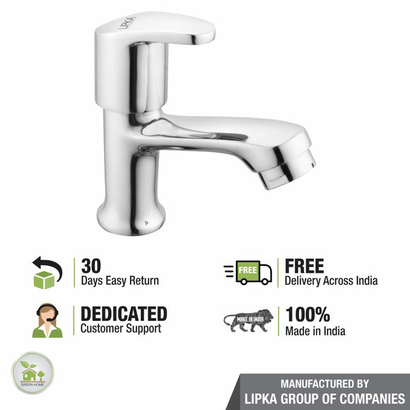 Apple Pillar Tap Brass Faucet - LIPKA - Lipka Home