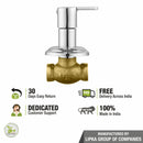 Fusion Concealed Stop Valve (15mm) Brass Faucet - LIPKA - Lipka Home