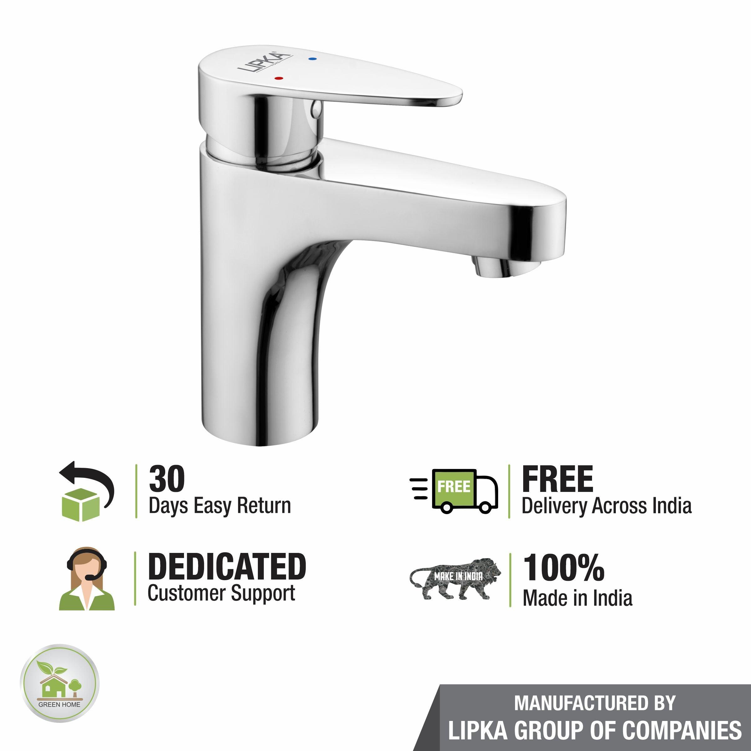 Virgo Single Lever Basin Mixer Faucet - LIPKA - Lipka Home