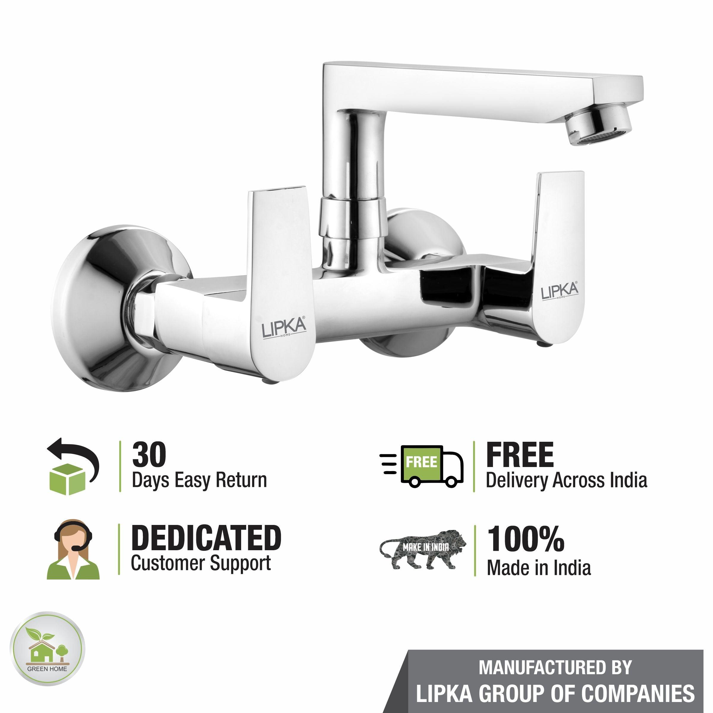 Victory Sink Mixer with Swivel Spout Faucet - LIPKA - Lipka Home