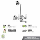 Orbiter Wall Mixer Brass Faucet with L Bend - LIPKA - Lipka Home