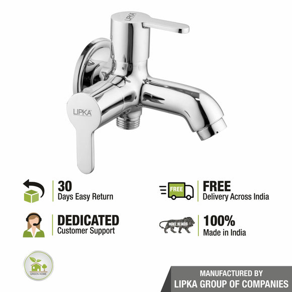 Fusion Two Way Bib Tap Faucet (Double Handle) - LIPKA - Lipka Home