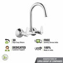 Virgo Sink Mixer Brass Faucet with Round Swivel Spout (15 Inches) - LIPKA - Lipka Home