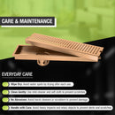 Palo Shower Drain Channel - Antique Copper (36 x 5 Inches) - LIPKA - Lipka Home