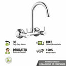 Kyron Sink Mixer Brass Faucet with Round Swivel Spout (15 Inches) - LIPKA - Lipka Home