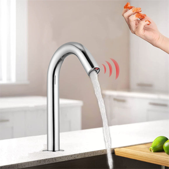 Touchless Brass Faucet (Motion Sensor at the Mouth) - LIPKA - Lipka Home