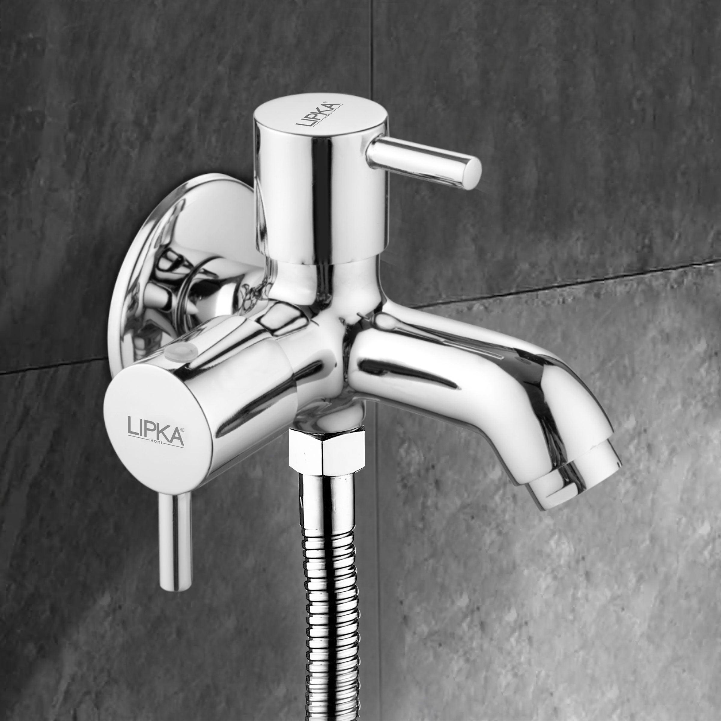 Kyron Two Way Bib Tap Brass Faucet (Double Handle) - LIPKA - Lipka Home