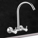 Kyron Sink Mixer Brass Faucet with Round Swivel Spout (20 Inches) - LIPKA - Lipka Home