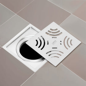 Purple Exclusive Square Floor Drain (6 x 6 Inches) - LIPKA - Lipka Home