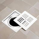 Pink Exclusive Square Floor Drain (6 x 6 Inches) - LIPKA - Lipka Home