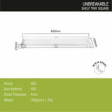 Square ABS Shelf Tray - LIPKA