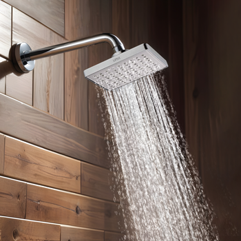 Pro Overhead Shower (4 x 4 Inches) - LIPKA - Lipka Home