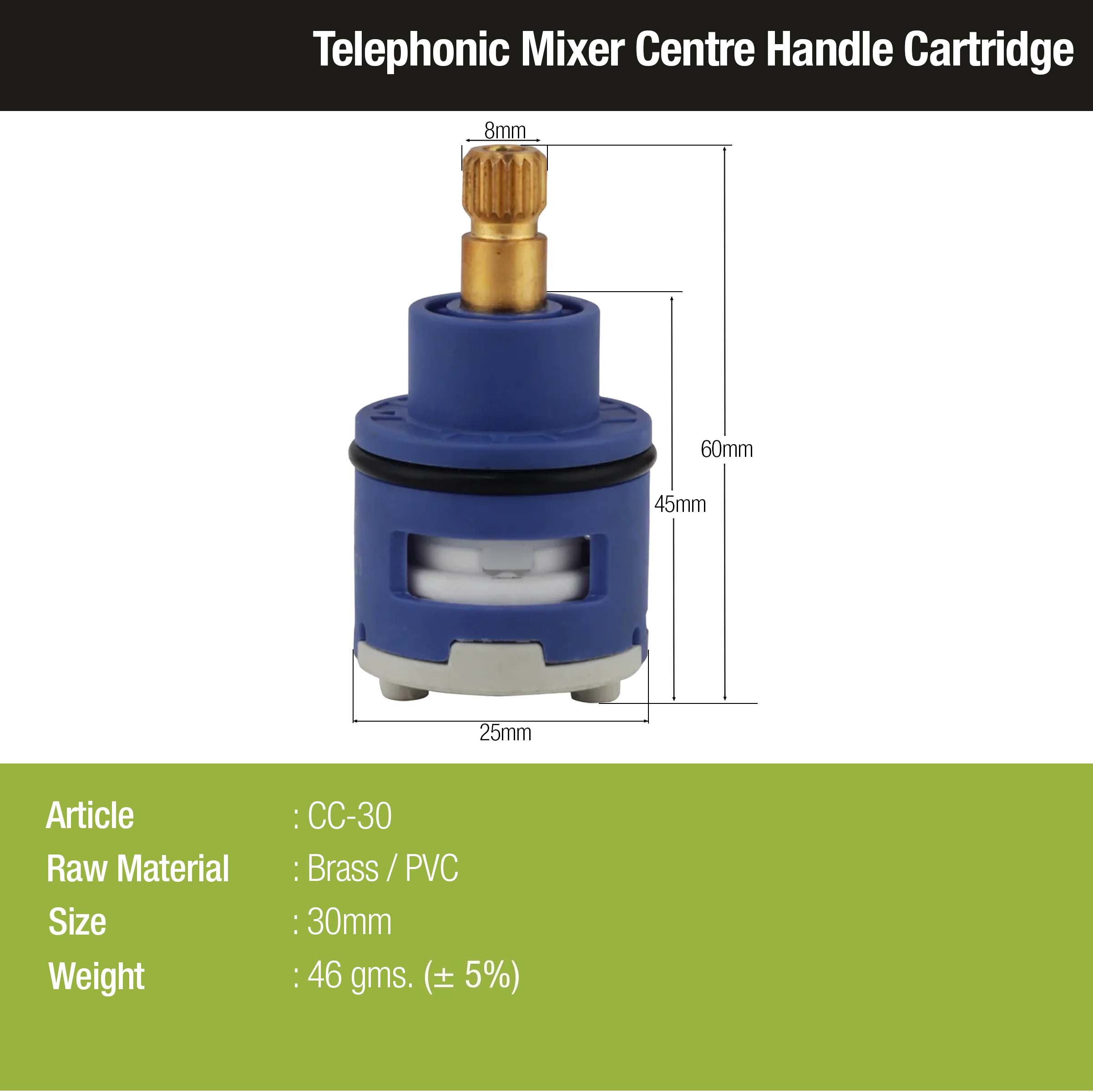 Ceramic Cartridge (30mm) - by LIPKA