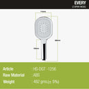 Every Multi Flow Hand Shower with Wall Hook & 304-Grade Shower Tube - LIPKA - Lipka Home