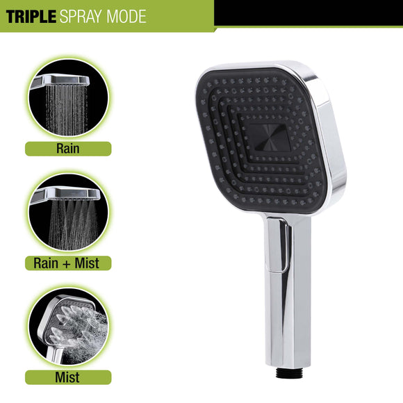 Sure Multi Flow Hand Shower with Wall Hook & 304-Grade Shower Tube - LIPKA - Lipka Home