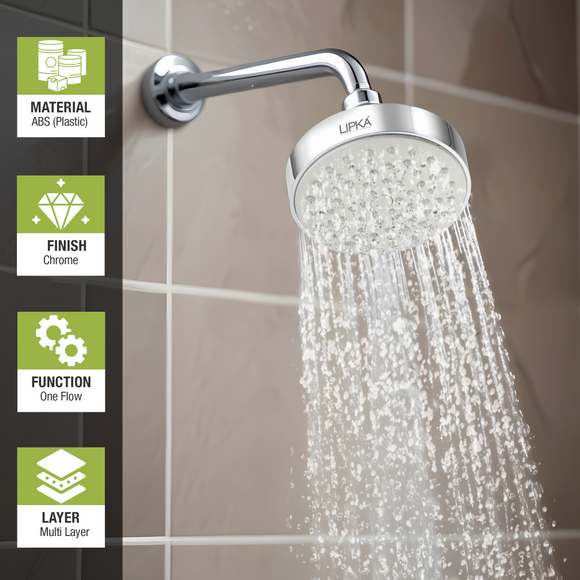 Raq Overhead Shower (4 Inches) - LIPKA - Lipka Home