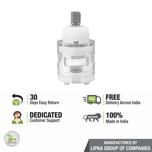 Ceramic Cartridge (46mm) for 2-inlet Hi-Flow Diverter - by LIPKA - Lipka Home