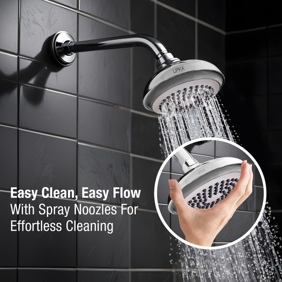 Rio Overhead Shower (4.5 Inches) - LIPKA - Lipka Home