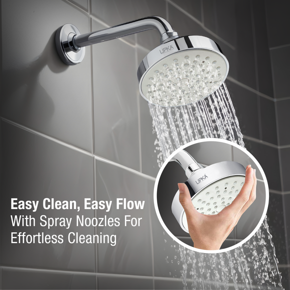 Raq Overhead Shower (4 Inches) - LIPKA - Lipka Home