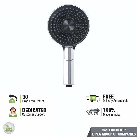 Rozzi Multi Flow Hand Shower with Wall Hook & 304-Grade - Lipka Home