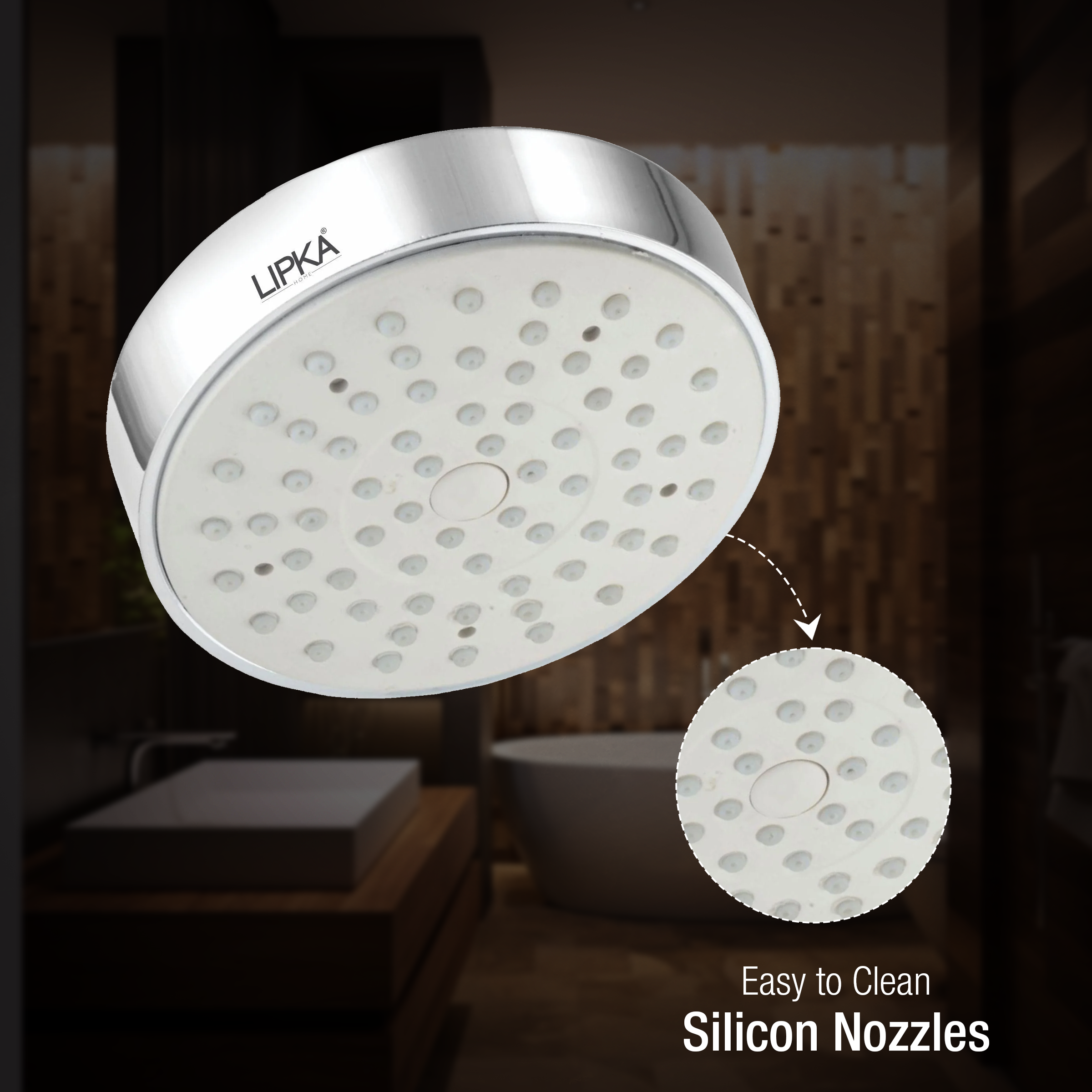 Shaan Overhead Shower (5 Inches) - LIPKA