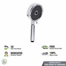 Cavia Multi Flow Hand Shower with Wall Hook & 304-Grade Shower Tube - LIPKA - Lipka Home