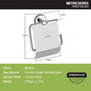 Metro Paper Holder - LIPKA - Lipka Home