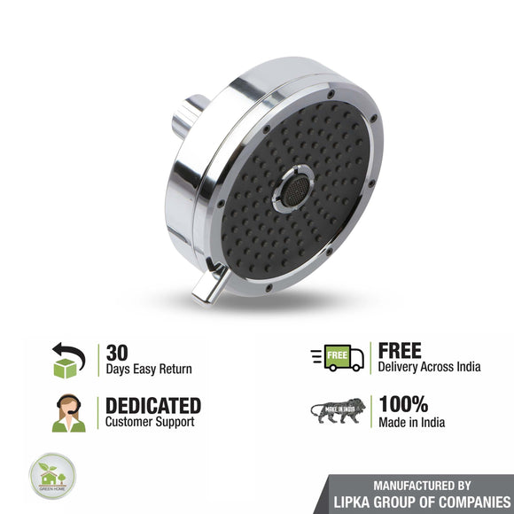 Leaf Multi-flow ABS Overhead Shower (5 Inches) - LIPKA - Lipka Home