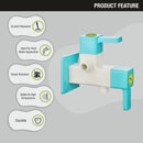 Aura Two Way Angle Valve PTMT Faucet (Double Handle) - LIPKA - Lipka Home