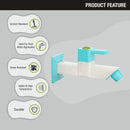 Aura Bib Tap Long Body PTMT Faucet - LIPKA - Lipka Home