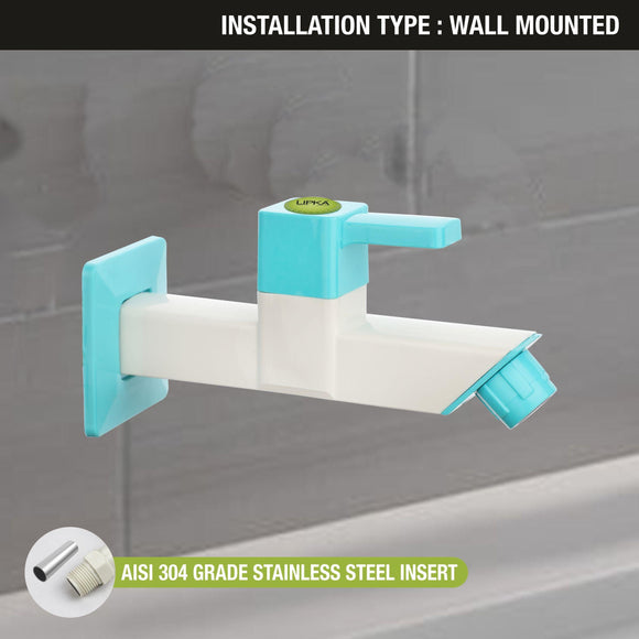 Aura Bib Tap Long Body PTMT Faucet - LIPKA - Lipka Home