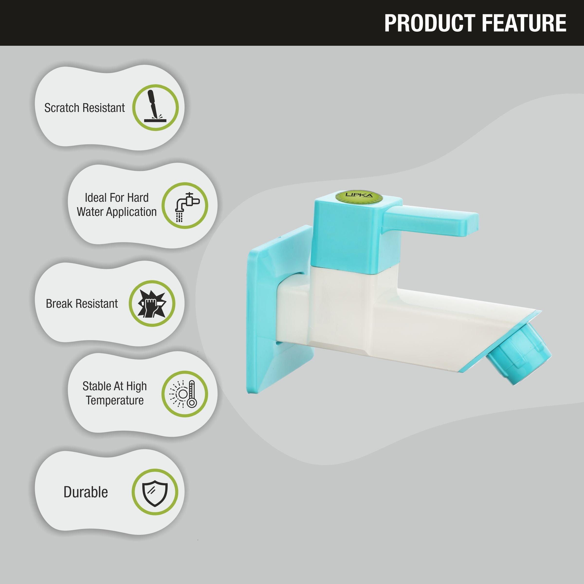 Aura Bib Tap PTMT Faucet features