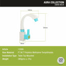 Aura PTMT Swan Neck Faucet - LIPKA - Lipka Home
