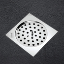 Square Flat Cut Floor Drain (6 x 6 Inches) with Lid and Cockroach Trap - LIPKA - Lipka Home