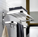 Dual Foldable Towel Rack (24 Inches) - LIPKA - Lipka Home