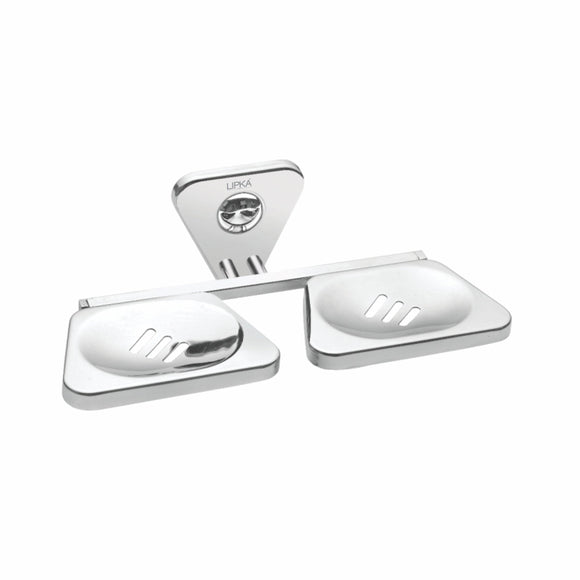 Pyramid 304-Grade Double Soap Dish - LIPKA - Lipka Home