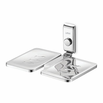 Navigate Double Soap Dish (304-SS) - LIPKA - Lipka Home