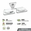 Pyramid 304-Grade Double Soap Dish - LIPKA - Lipka Home