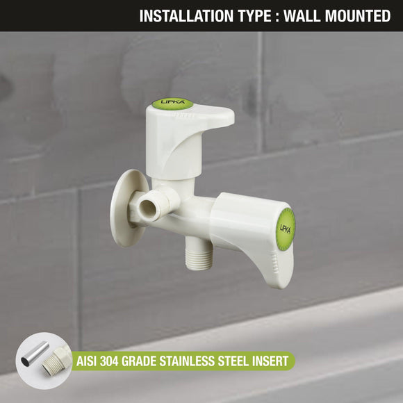 Designo Two Way Angle Valve PTMT Faucet (Double Handle) - LIPKA - Lipka Home