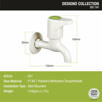 Designo Bib Tap PTMT Faucet - LIPKA - Lipka Home