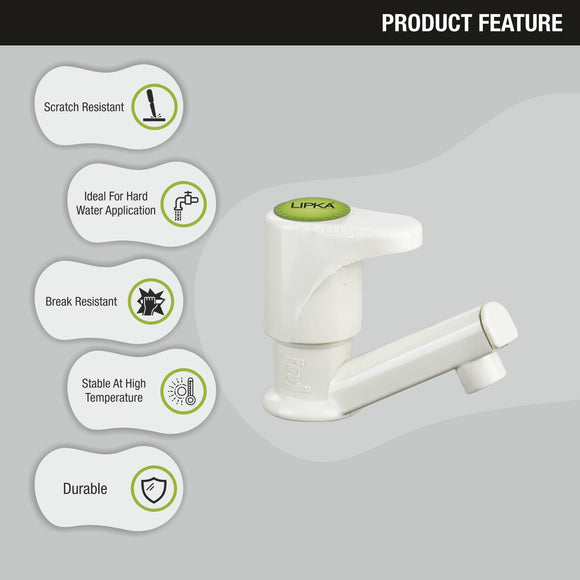 Designo Pillar Tap PTMT Faucet - LIPKA - Lipka Home