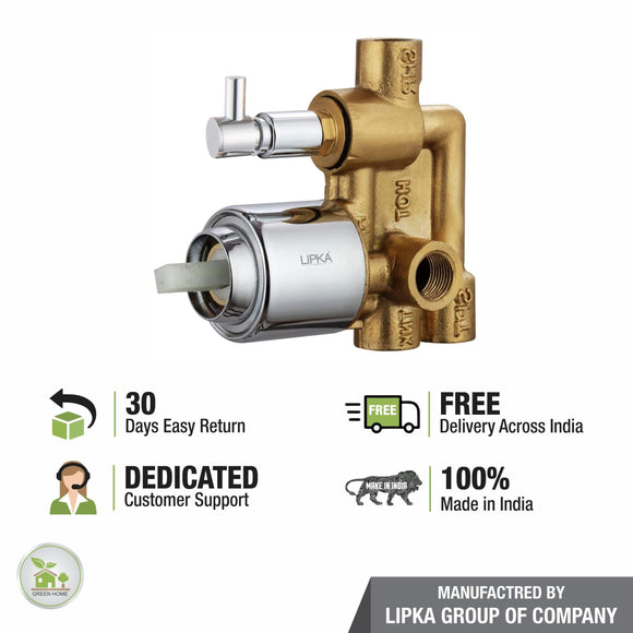 3-inlet Five Way Diverter (Only Body) - LIPKA - Lipka Home