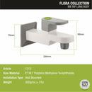 Flora Bib Tap Long Body PTMT Faucet - LIPKA - Lipka Home