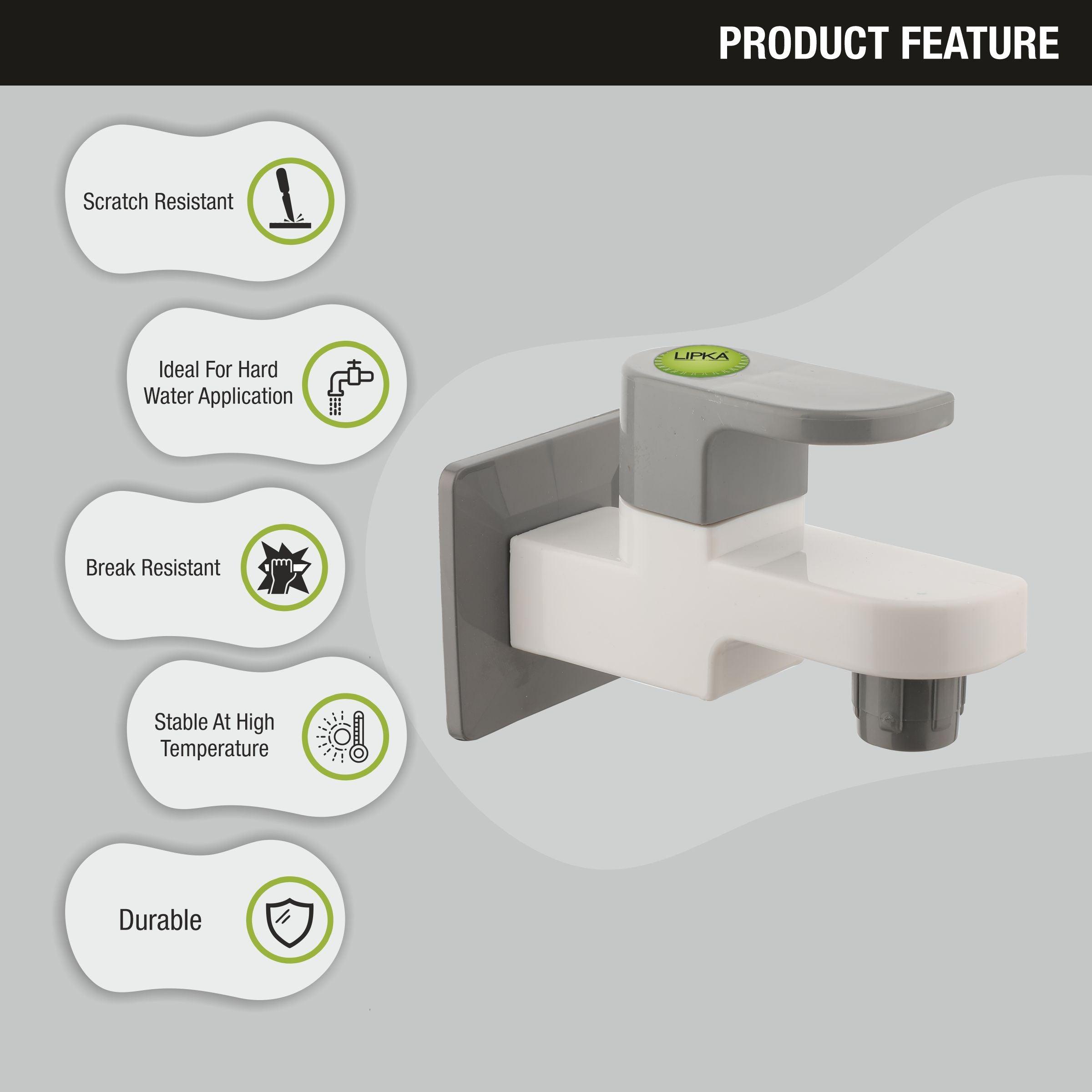 Flora Bib Tap PTMT Faucet features