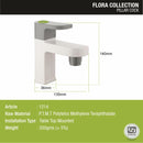 Flora Pillar Tap PTMT Faucet - LIPKA - Lipka Home