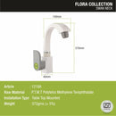 Flora PTMT Swan Neck Faucet - LIPKA - Lipka Home