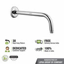 Full Bend Round Shower Arm (12 Inches) - LIPKA - Lipka Home