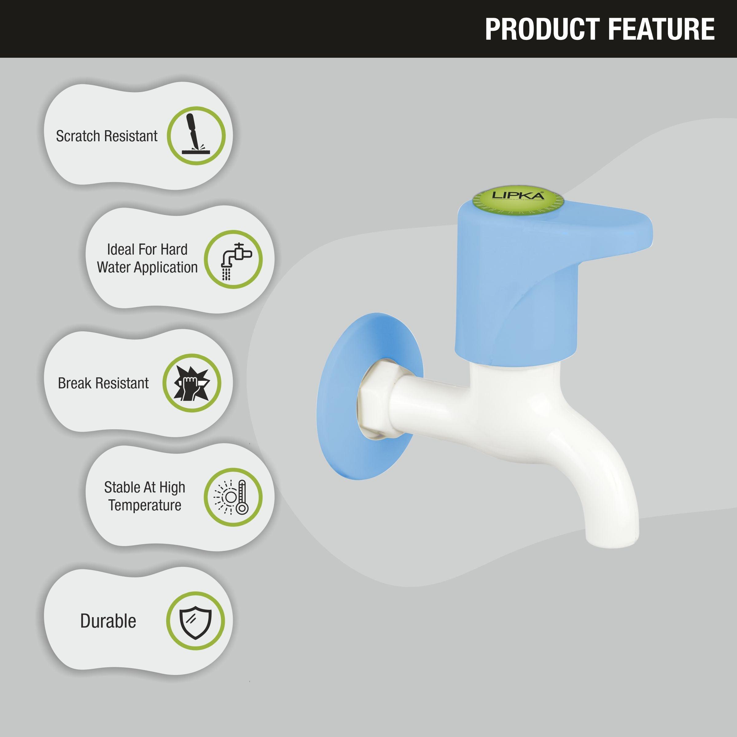 Glory Bib Tap PTMT Faucet features