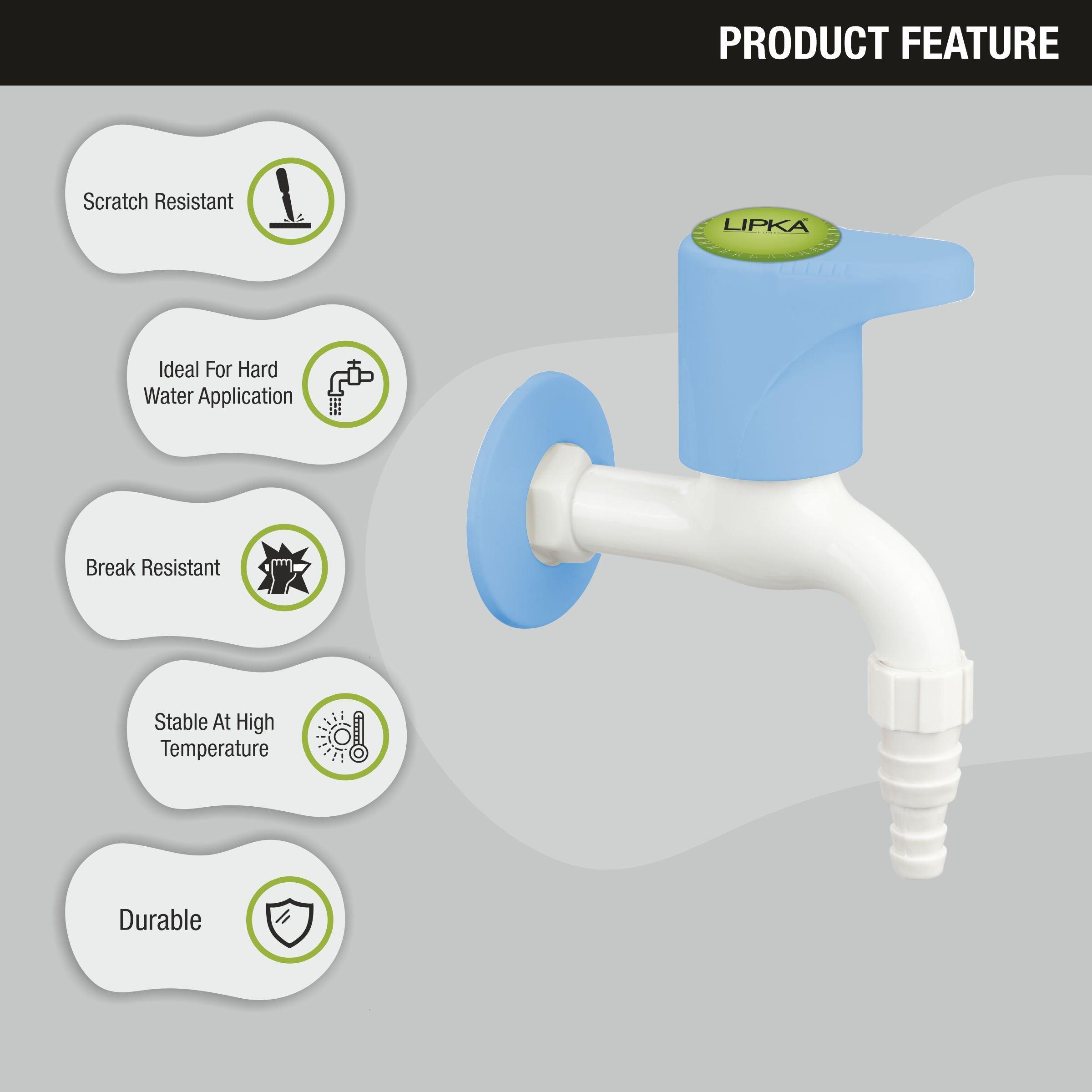 Glory Nozzle Bib Tap PTMT Faucet features